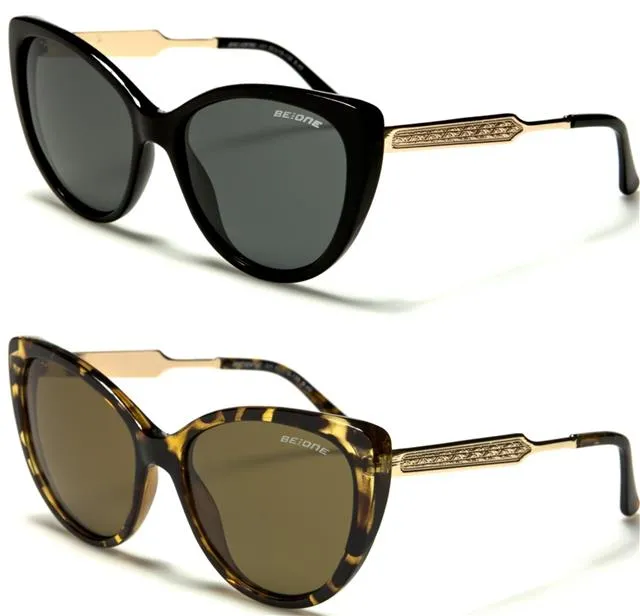 Women's Polarised Sunglasses Retro Vintage Cat Eye Shades